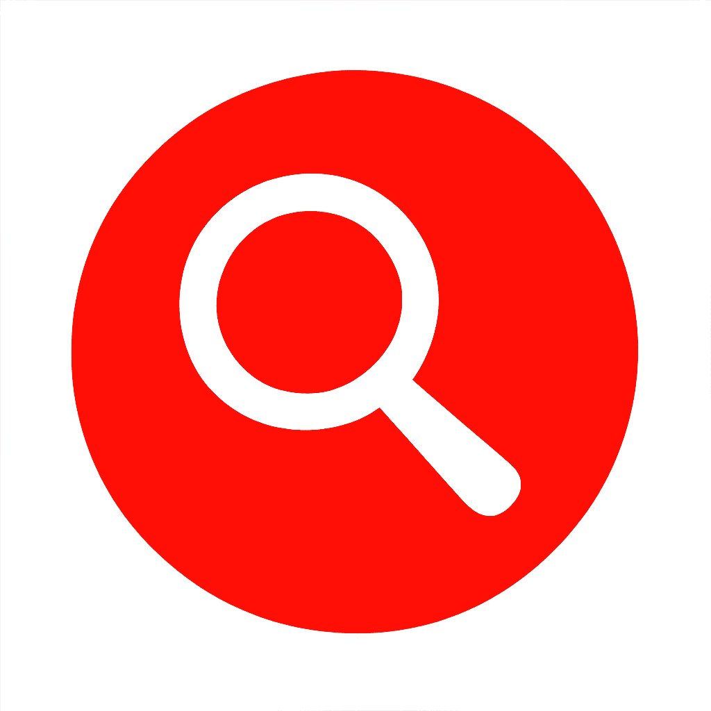Explore our services – magnifying glass icon